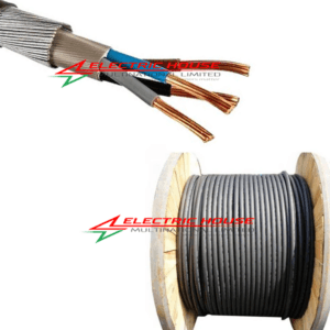 10mm 4core STD CU PVC AWA/SWA PVC XLPE Steel Armored Cable| Per Meter