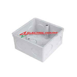 3X3 Dignity PVC Conduit Knockout Box Electrical Accessories