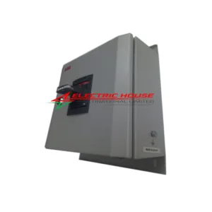 ABB 200Amp 4 Pole Gear Switch IP65 Insulated Steel Enclosure