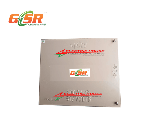 GSR Electric 100 Amps Manual Changeover Switch 4pole 415Volt