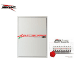 Mikano 8 Way Flush with busbar Three Phase Distribution Board