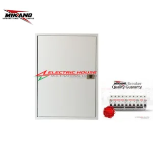 Mikano 8 Way Flush with busbar Three Phase Distribution Board