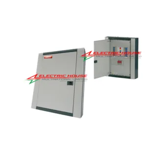 Powertec UK 8 Way Distribution Board Three Phase Neutral 3P+N