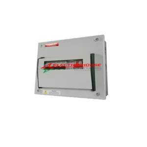 Powertec UK 6 Way Distribution Board Single Phase SPN 1P+N