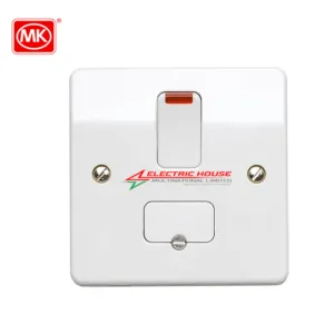 MK Electric K5423WHI Logic Plus 20A DP Switch With Neon