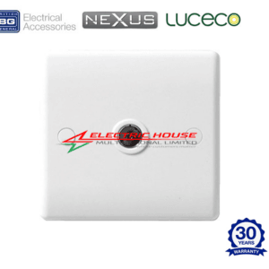 BG White Molded Co-axial Socket