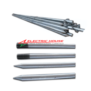 Galvanized Iron Earthing Rod 6ft by 18mm
