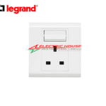 Legrand Belanko Big Rocker 1 Gang 13A 250V Socket
