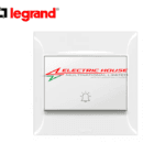 Legrand Belanko 6A 250V Bell Press Switch with Bell Icon