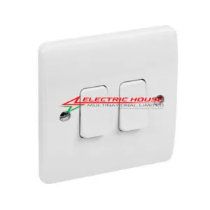 MK Electric K4872WHI Logic Plus White 2G 2 Way Switch 10A