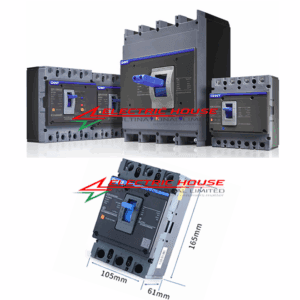 4 Pole MCCB 63Amp Chint NXM Molded Case Circuit Breaker