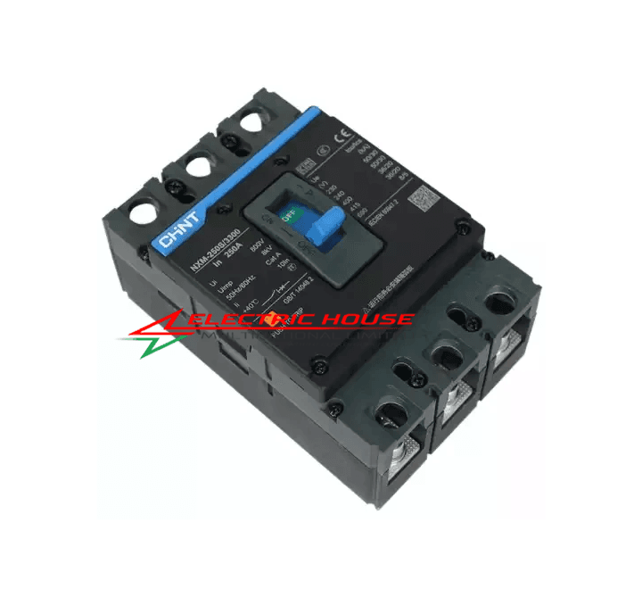 250Amps 3 Pole MCCB Chint NXM Molded Case Circuit Breaker - Image 3