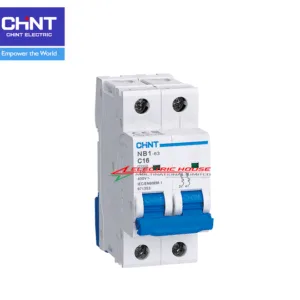 16A 2 Pole MCB Chint Miniature Circuit Breaker