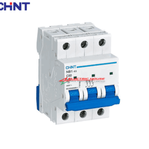 Reliable Chint 50 Amp Three-Pole Miniature Circuit Breaker (MCB)